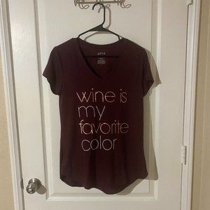 Wine is my Favorite Color T-Shirt
